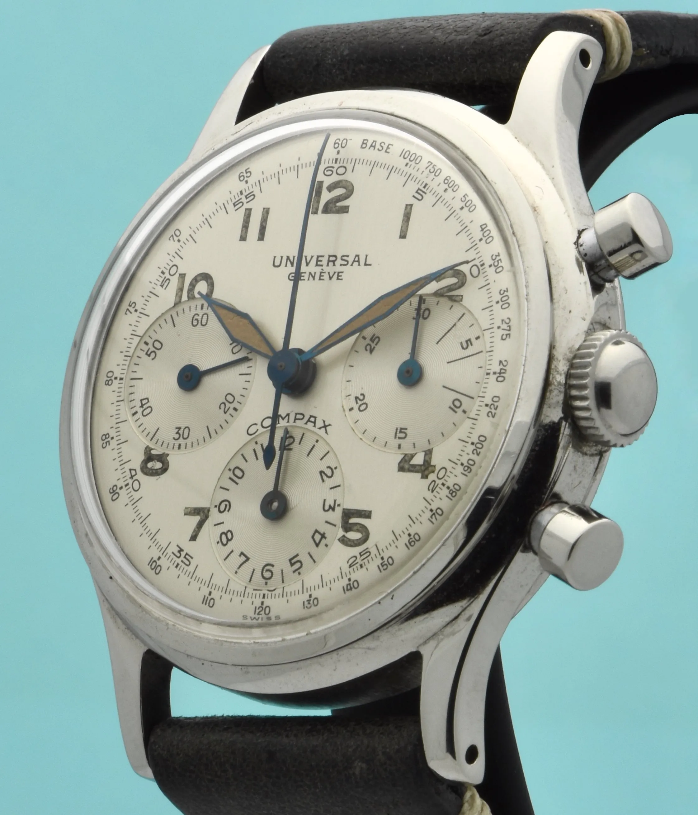 Universal Genève Compax for Troy Ruttman, Winner of the Indy 500