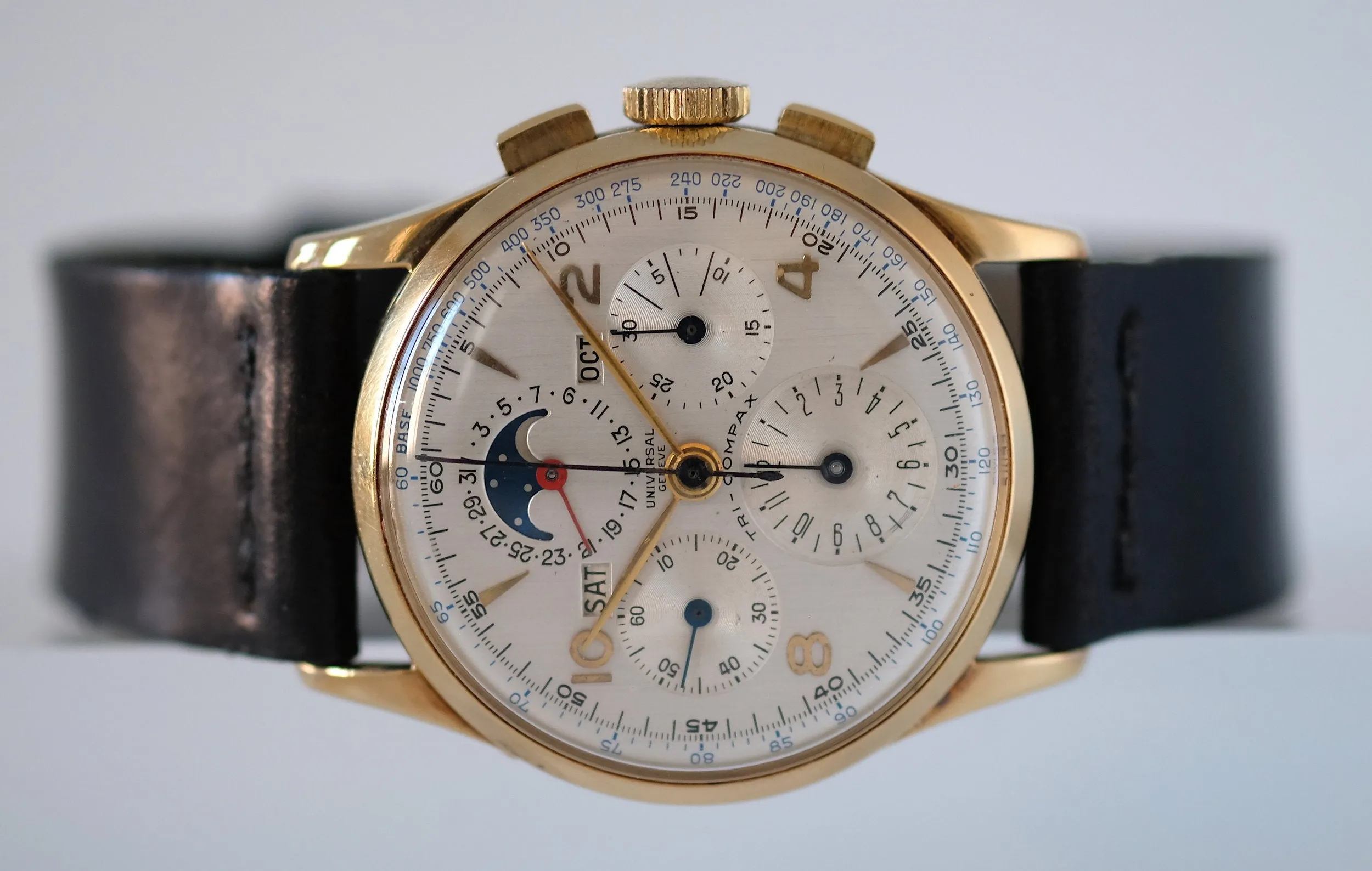 Universal Genève Tri-Compax with Moonphase
