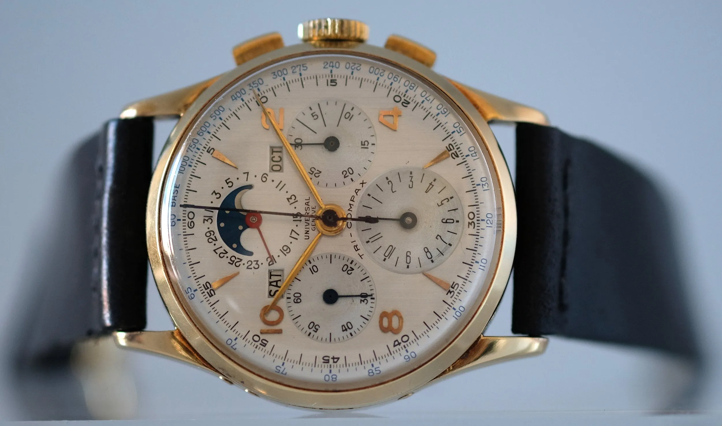Universal Genève Tri-Compax with Moonphase