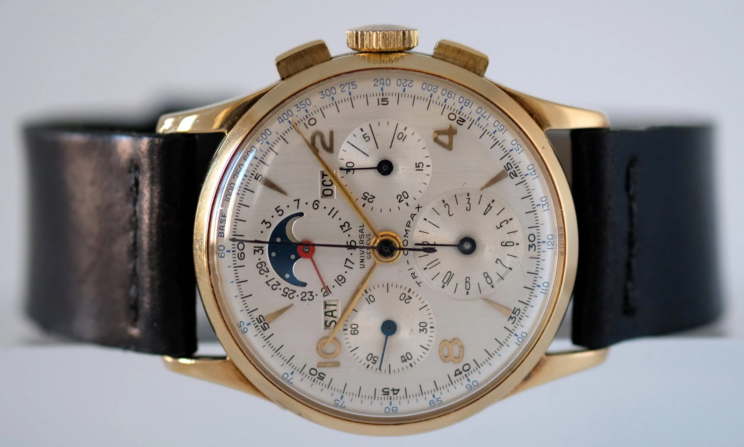 Universal Genève Tri-Compax with Moonphase