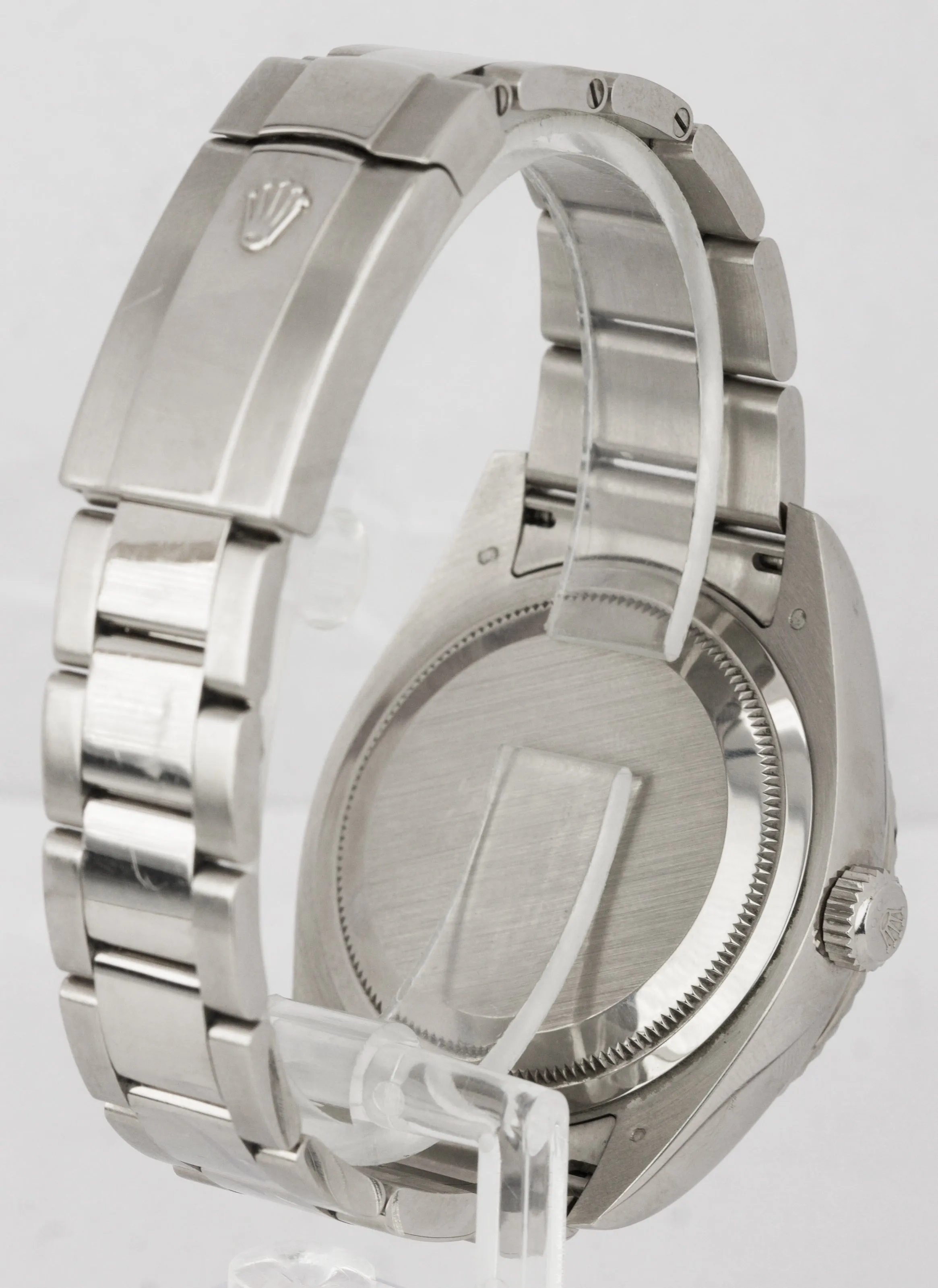 UNPOLISHED 2017 Rolex Sky-Dweller 18K White Gold 42mm Ivory Roman Watch 326939