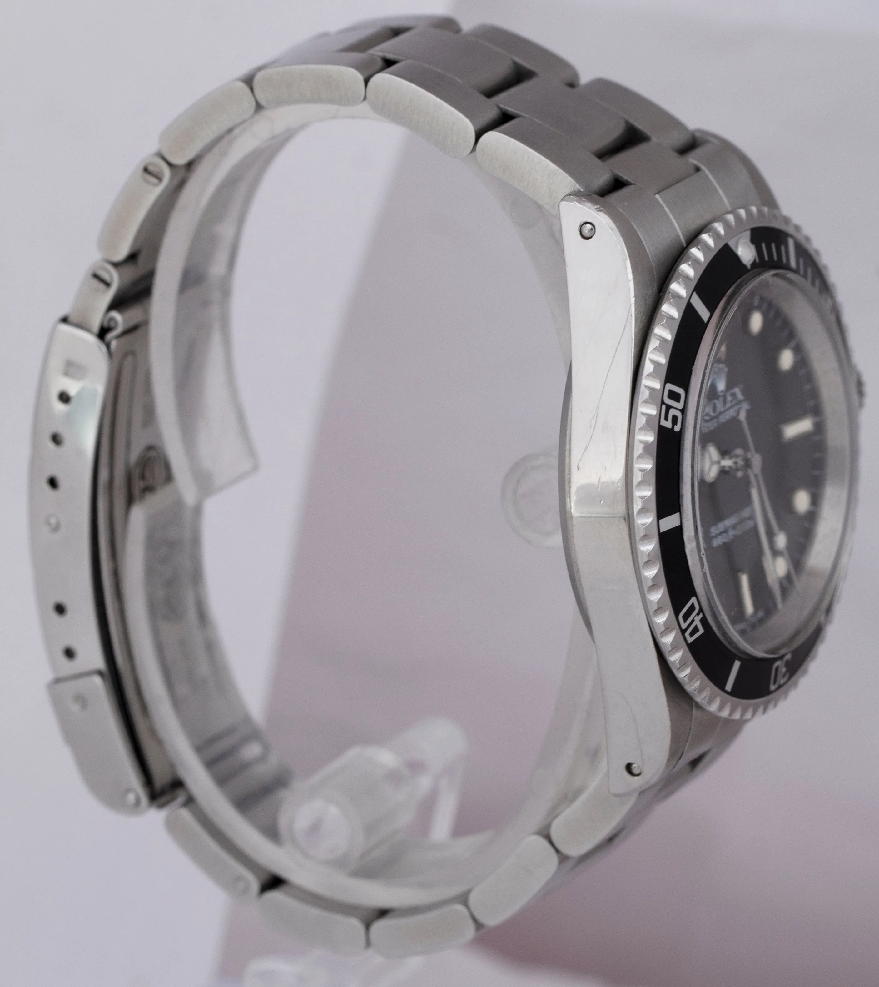 UNPOLISHED Rolex Submariner No-Date Stainless Steel Tritium 40mm Watch 5513