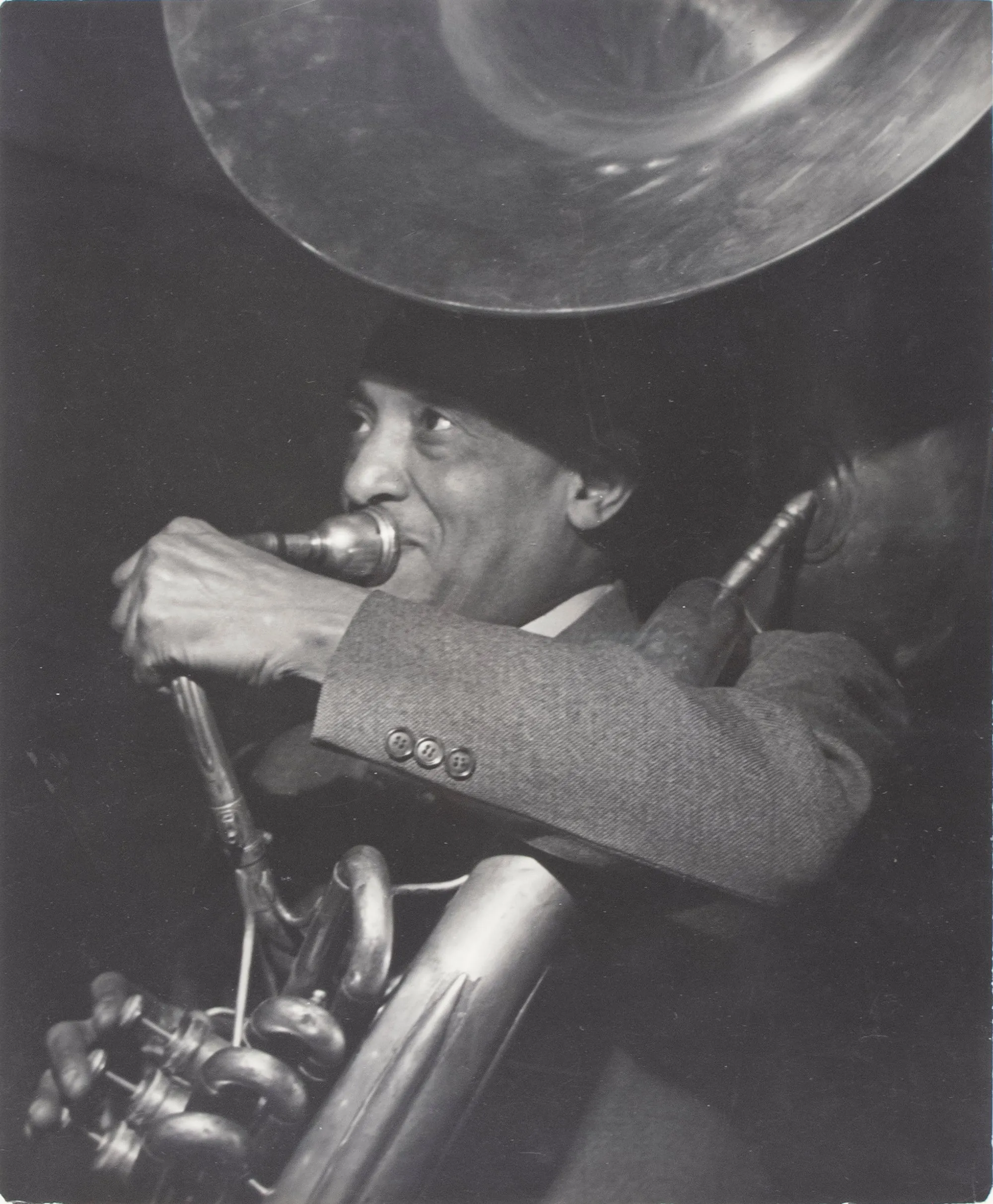 Untitled [Tuba player]