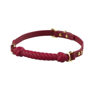 UPKO Knot-Shaped Mouth Gag Red