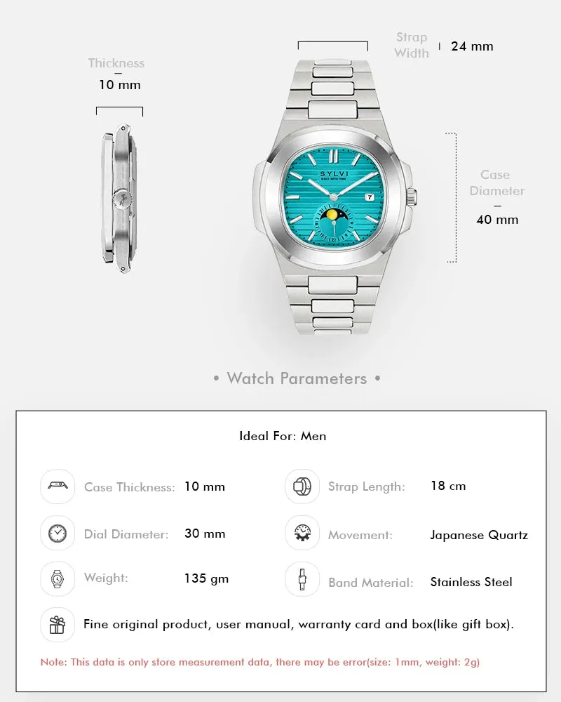 Urbane Moon Aqua Blue