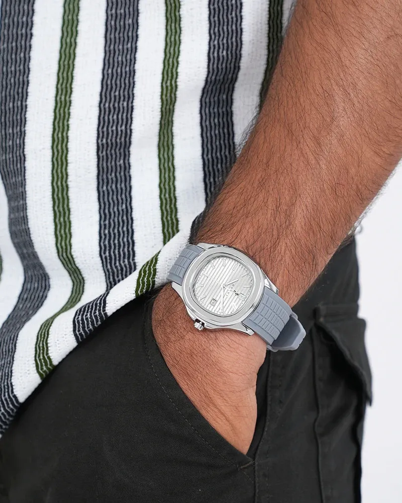 Urbanic Grey Silver Silicone