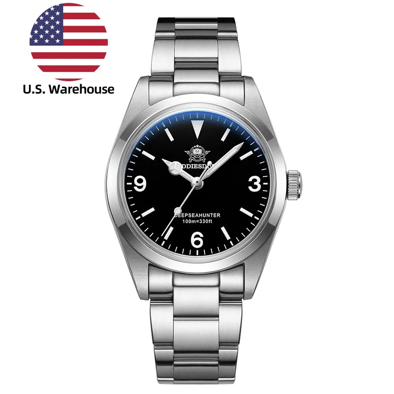 U.S. Warehouse -ADDIESDIVE 36mm Quartz Watch VH31 Movement AD2023-1