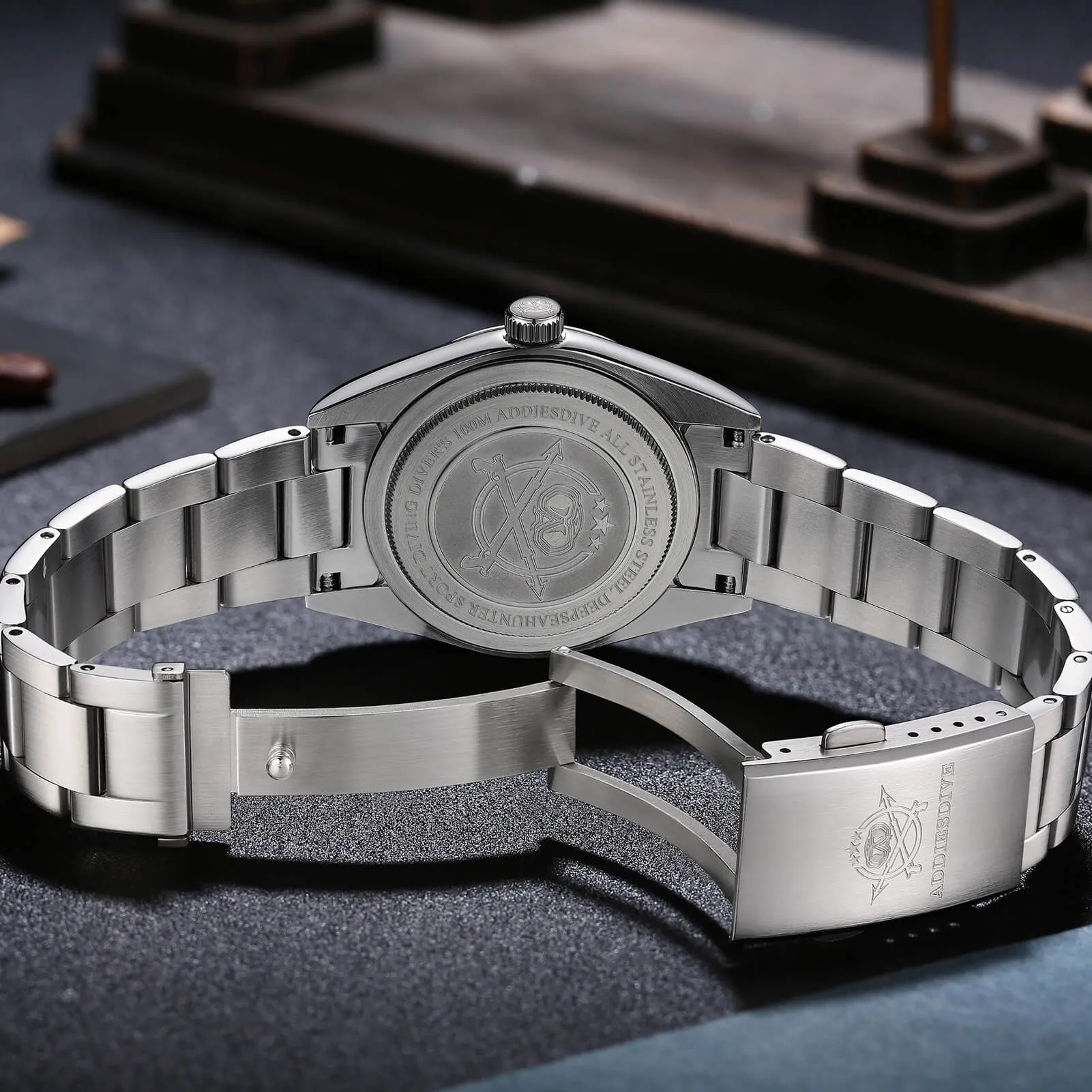 U.S. Warehouse -ADDIESDIVE 36mm Quartz Watch VH31 Movement AD2023-1