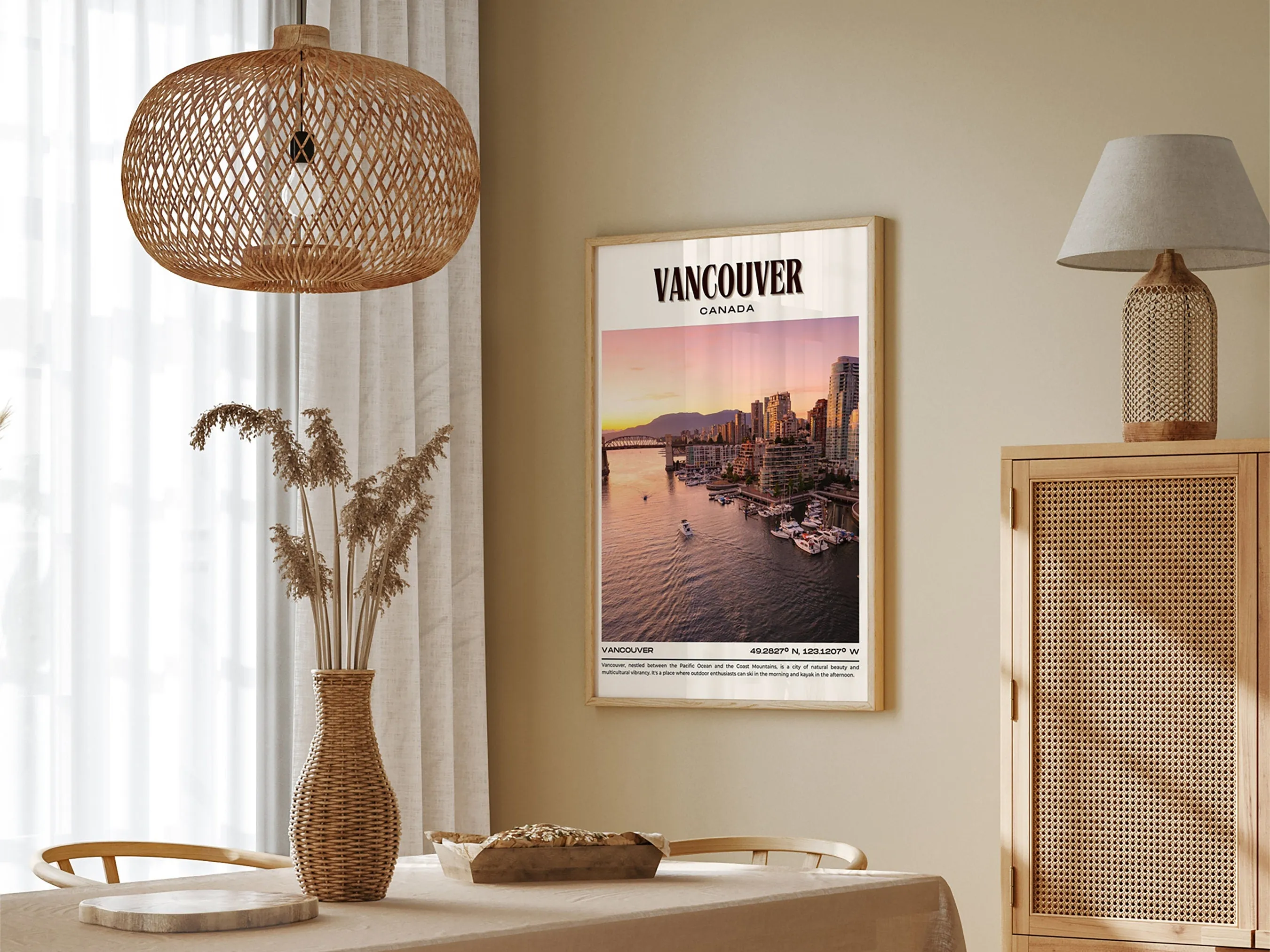Vancouver Vintage Wall Art, Canada