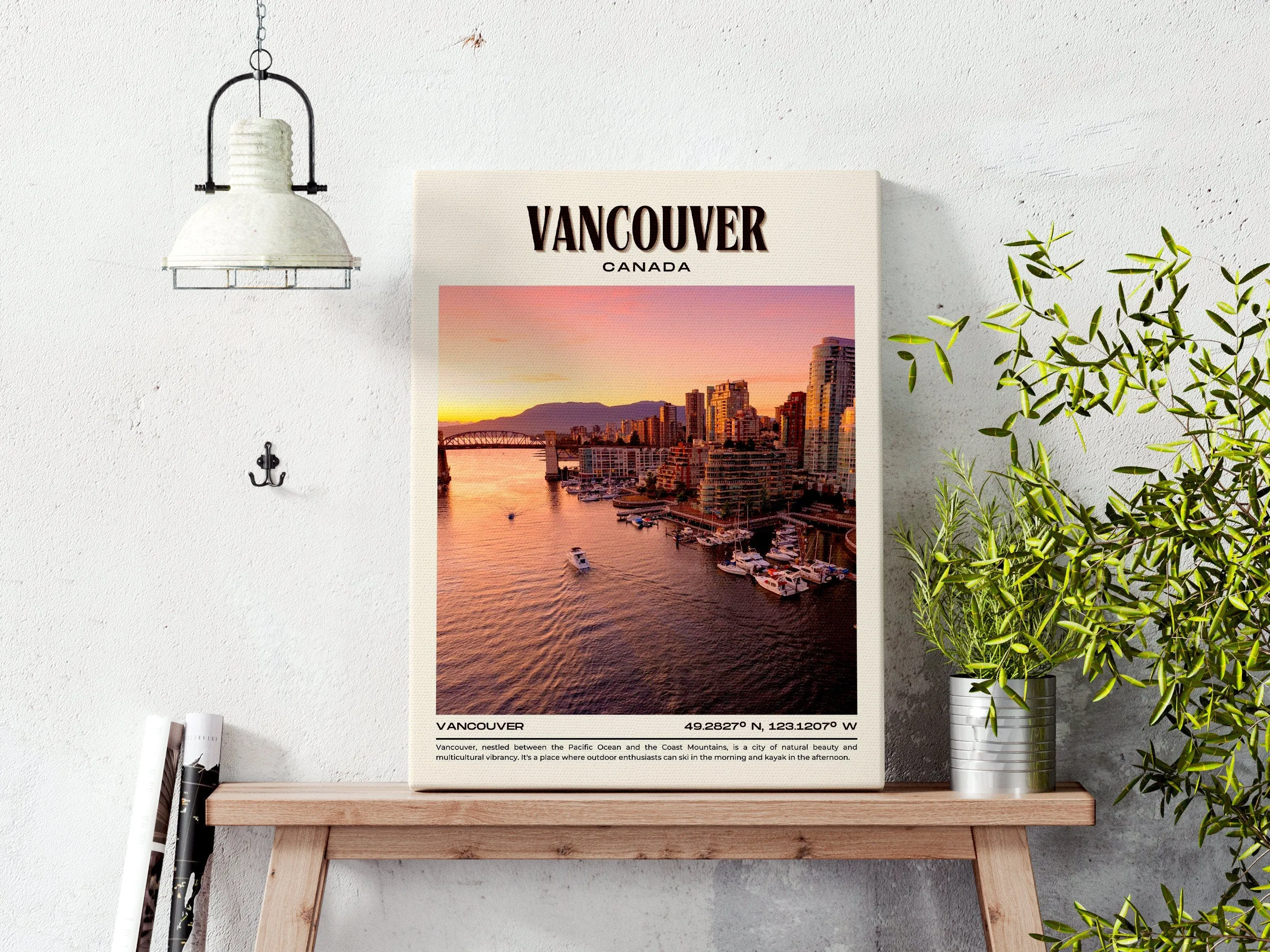 Vancouver Vintage Wall Art, Canada