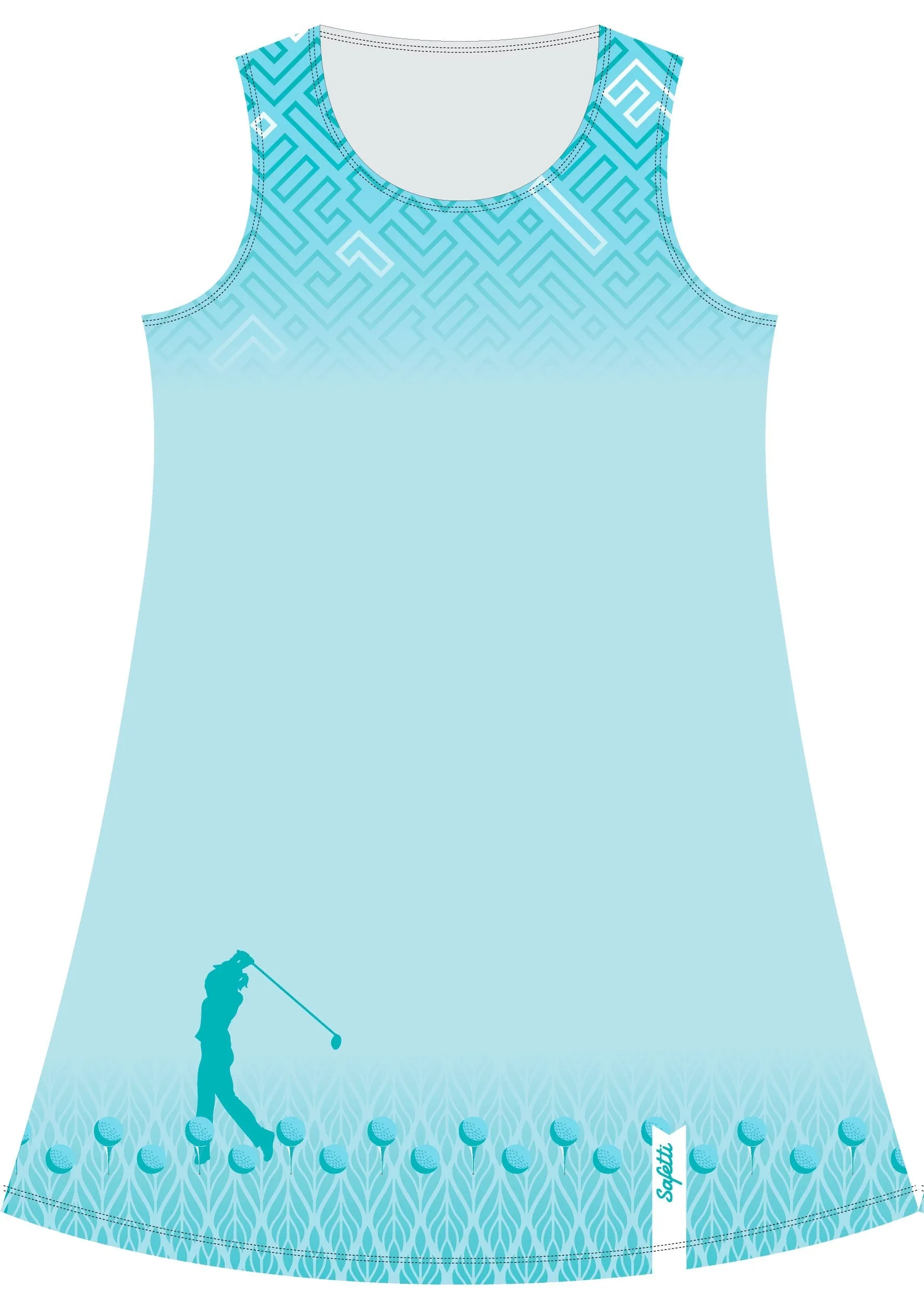 VENEZ - Dress Bianchi 9 - Golfer