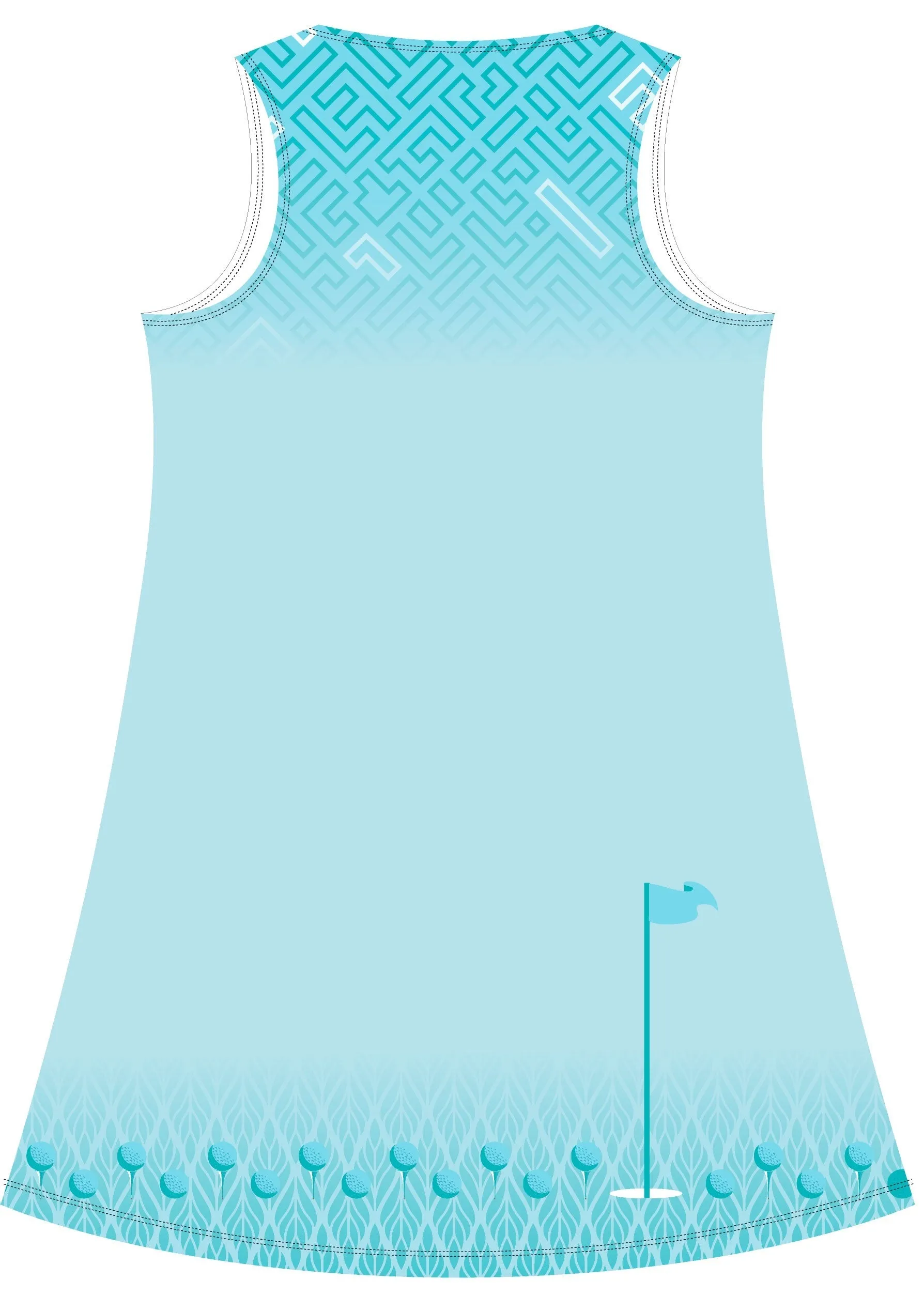 VENEZ - Dress Bianchi 9 - Golfer
