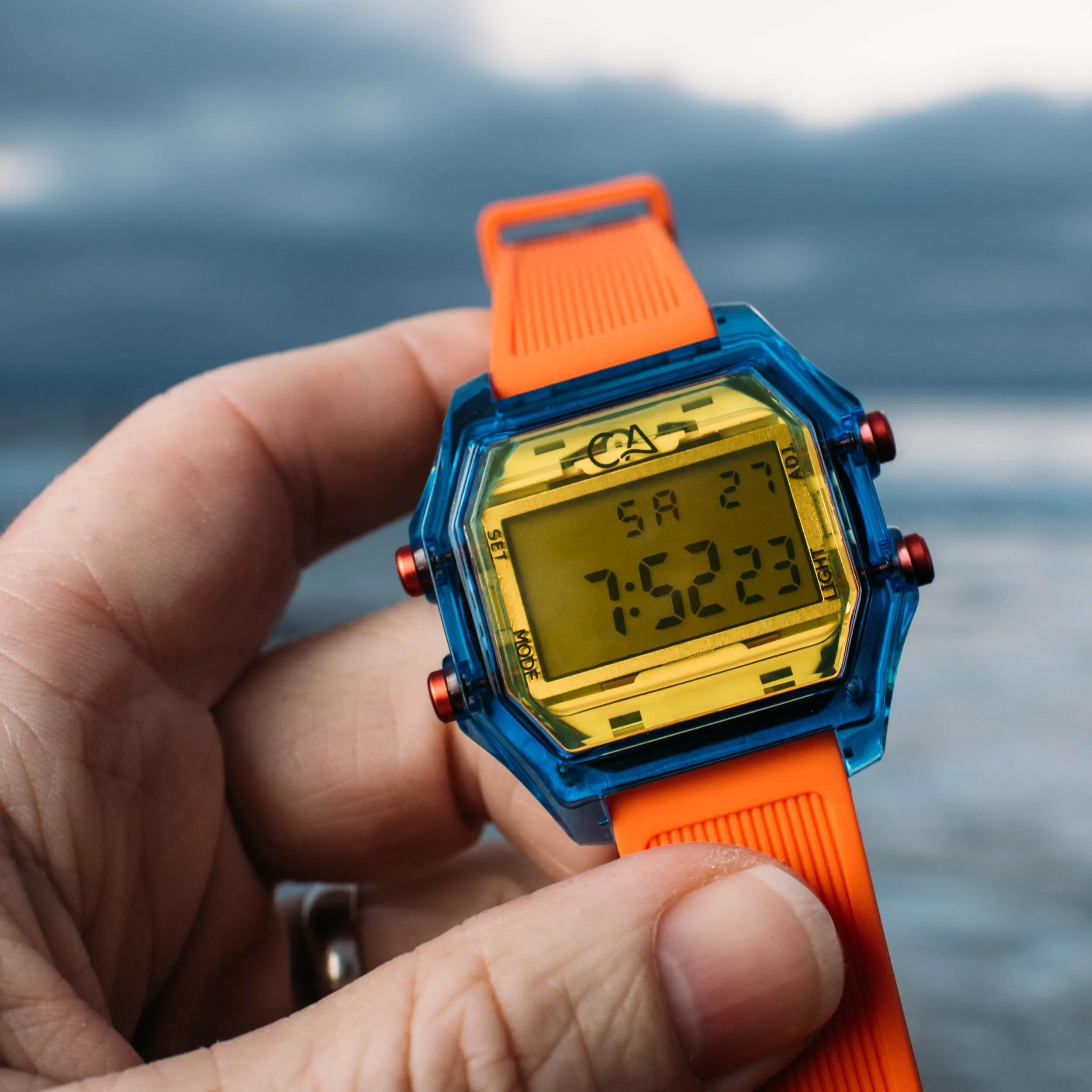 Venice Beach Digital Blue Orange