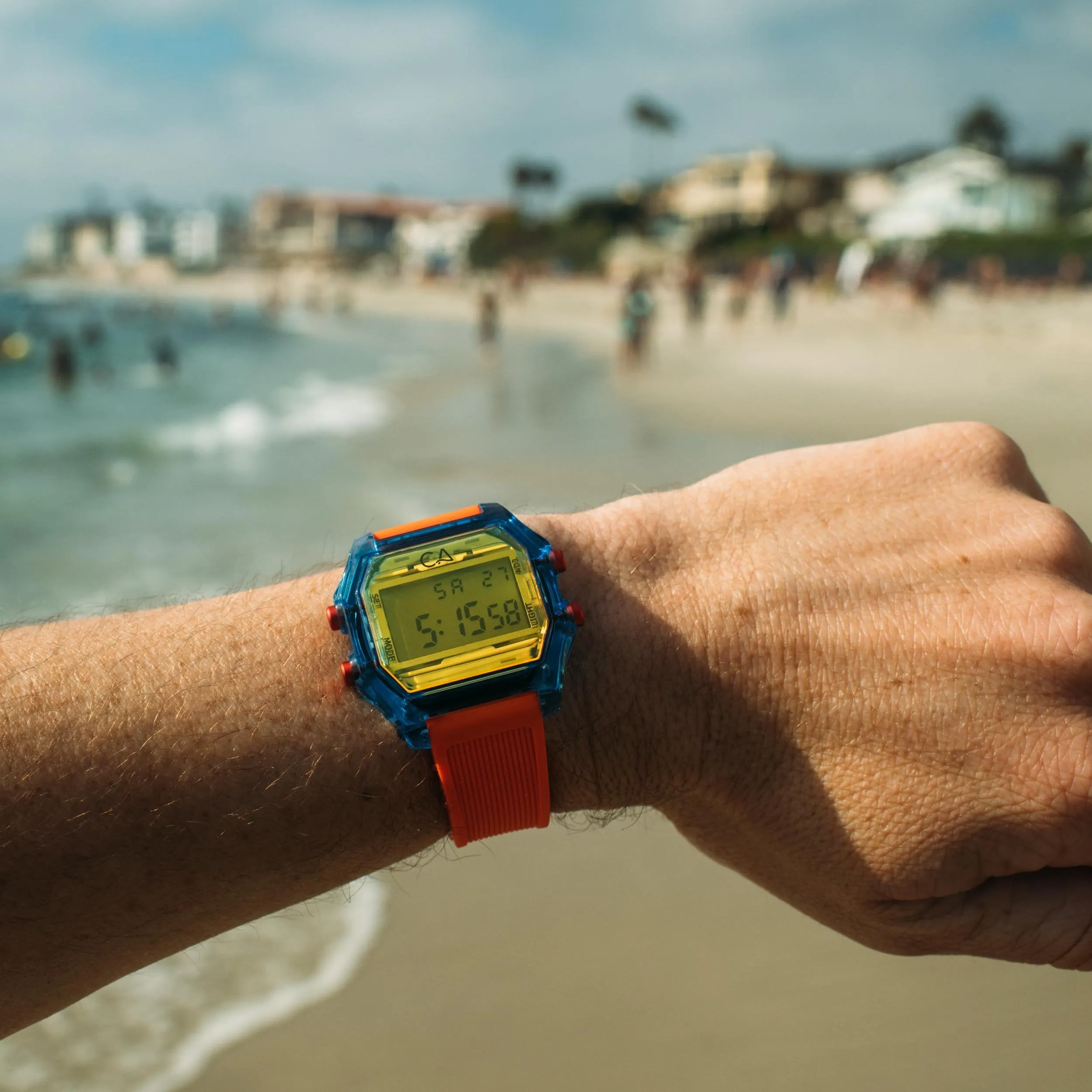 Venice Beach Digital Blue Orange