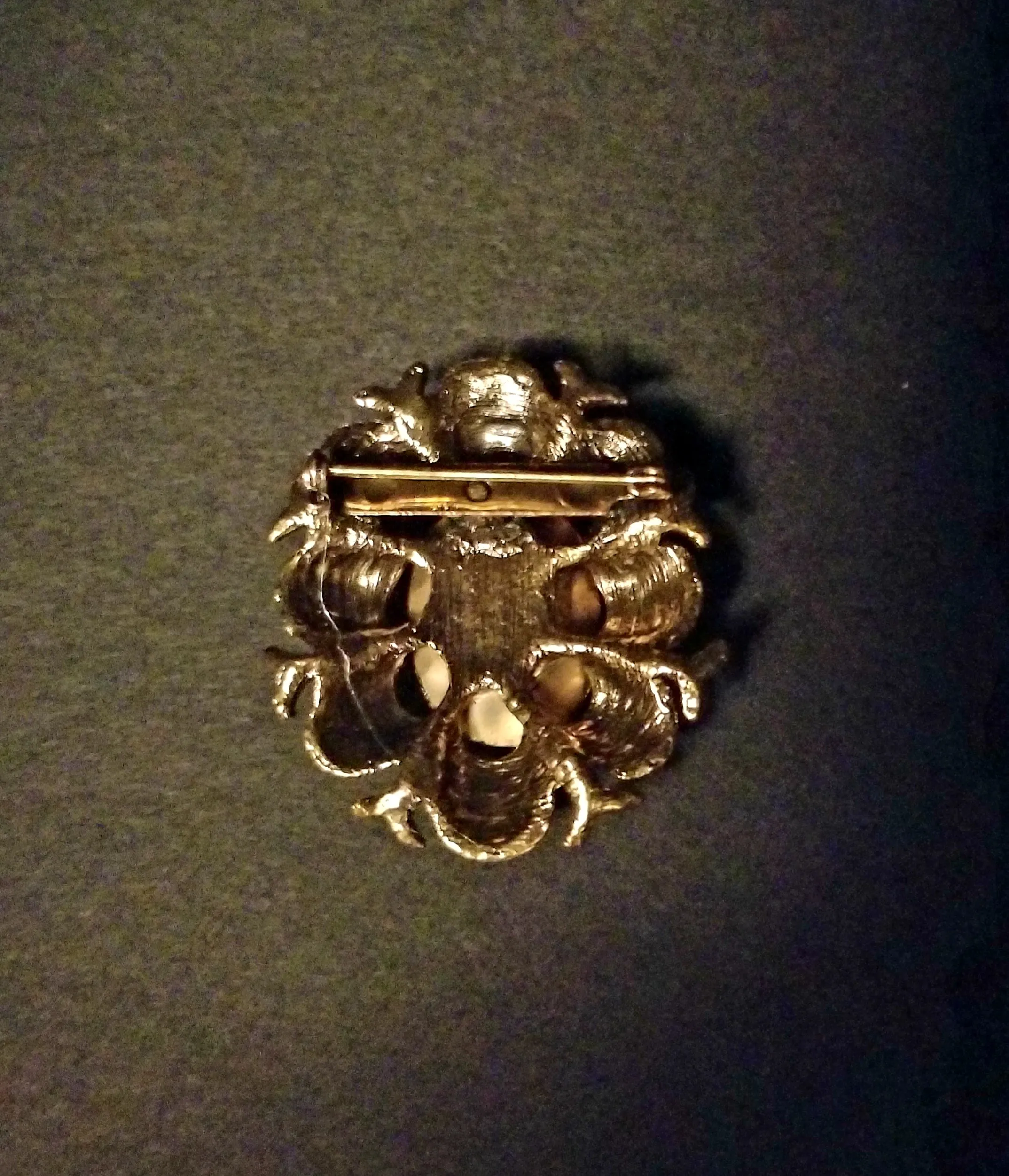 Victorian Blush Quartz Brooch