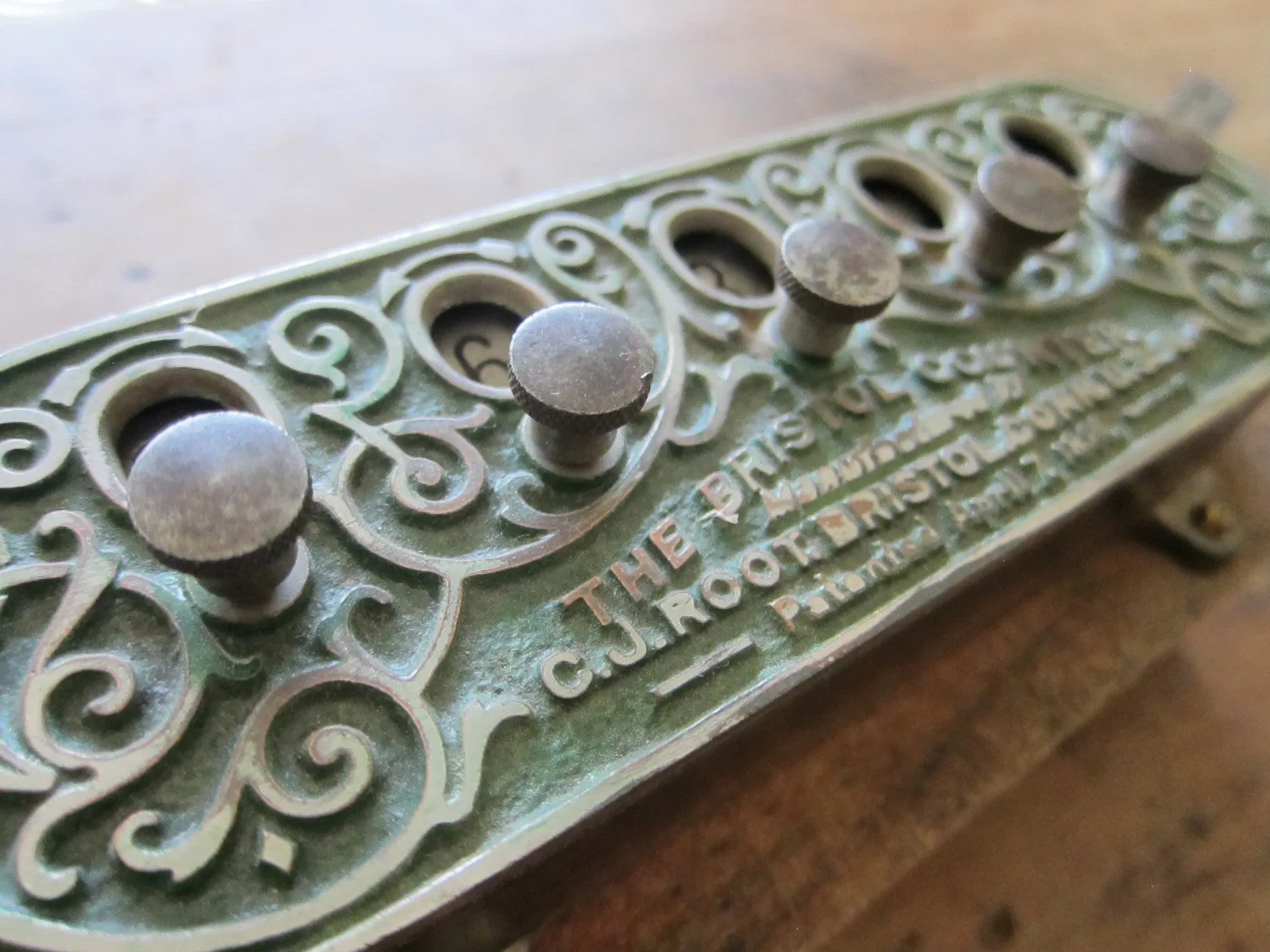 Victorian Bristol People Counter for Trams & Trains