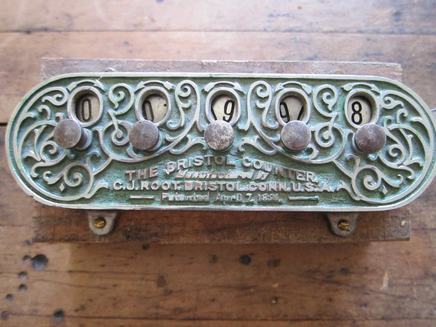 Victorian Bristol People Counter for Trams & Trains