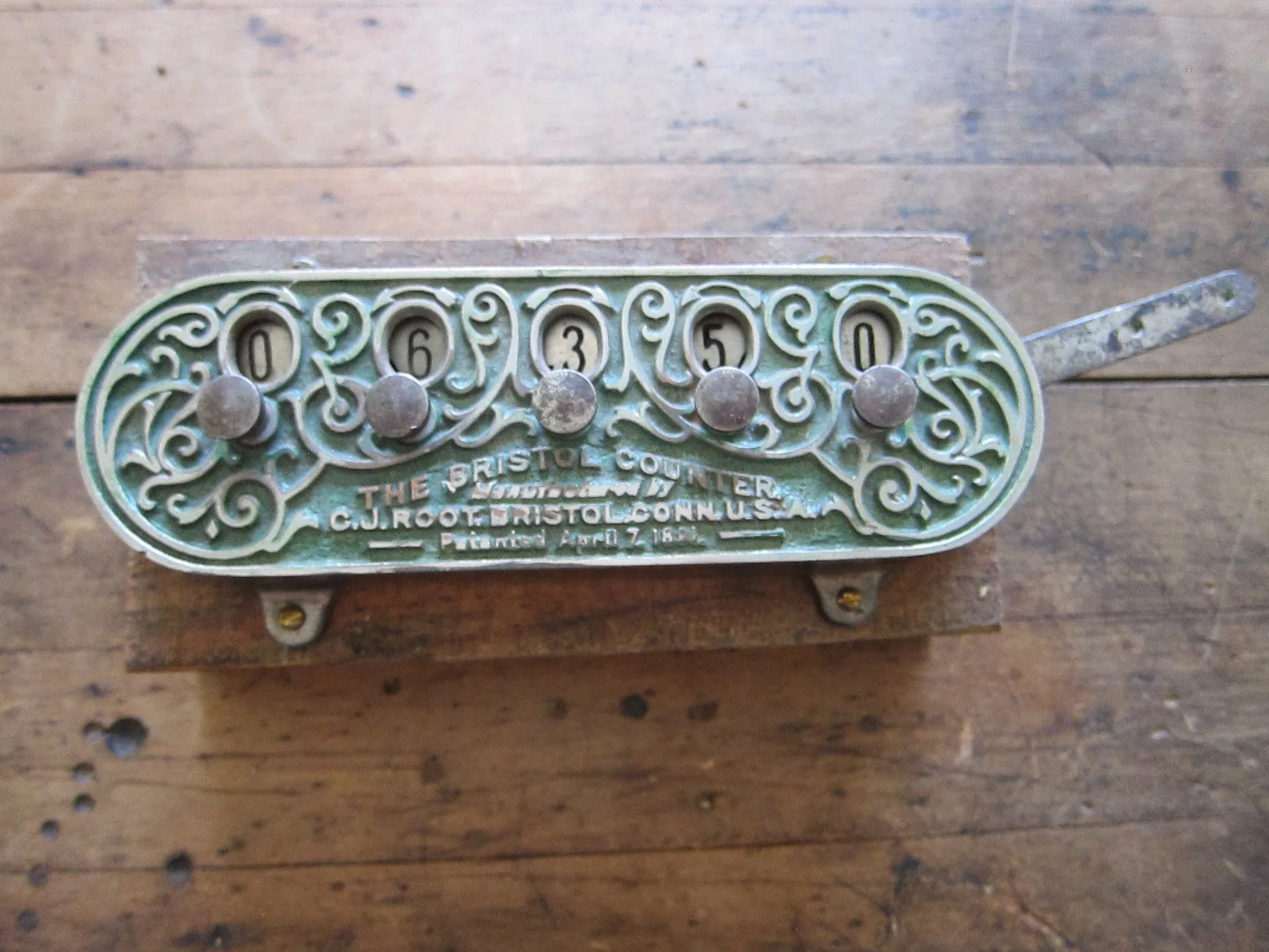 Victorian Bristol People Counter for Trams & Trains
