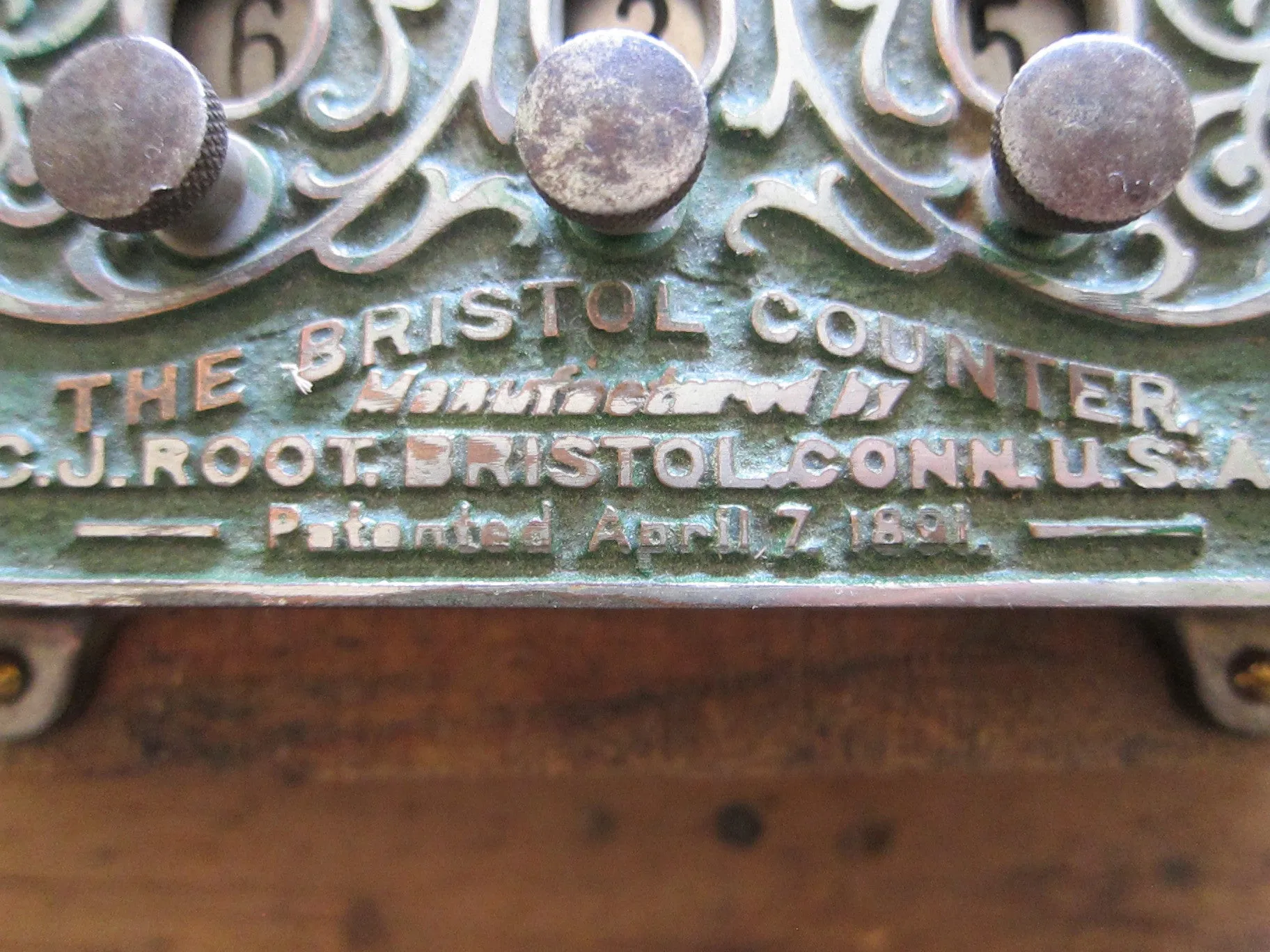 Victorian Bristol People Counter for Trams & Trains