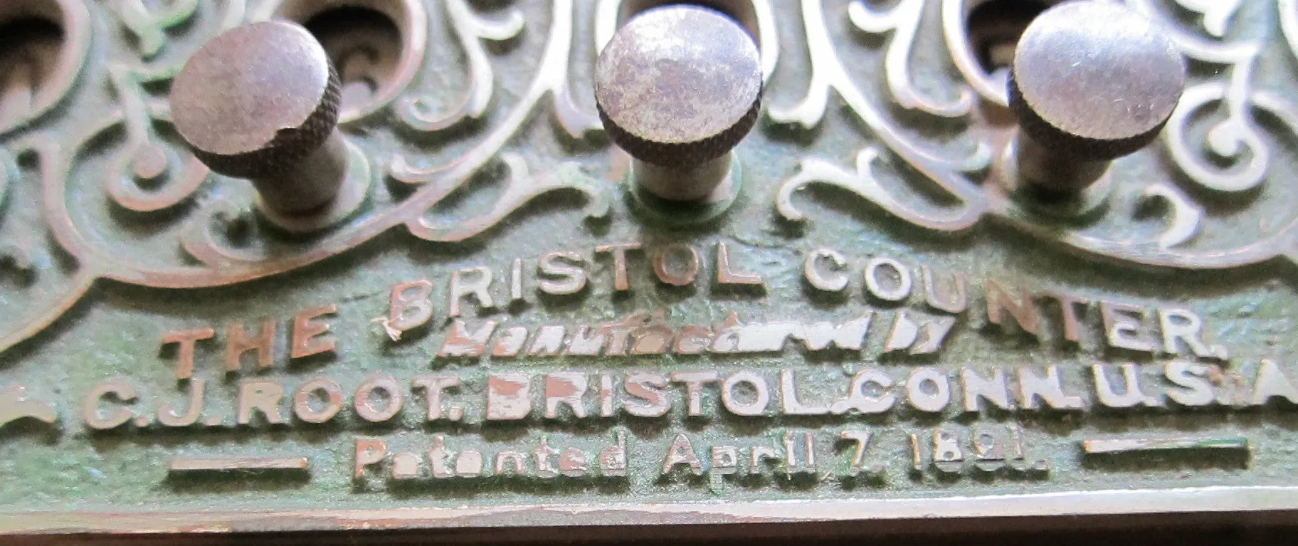 Victorian Bristol People Counter for Trams & Trains