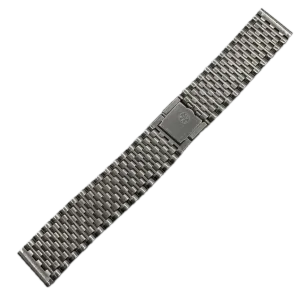 Vintage 17.5mm NSA Men's Wristwatch Bracelet Steel for ST Chronograph Stingray