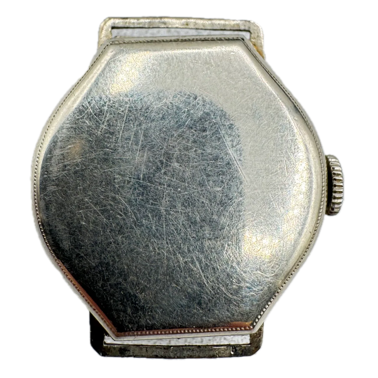 Vintage 1927 Elgin Art Deco Ladies Mechanical Wristwatch 447 USA 14k White GF