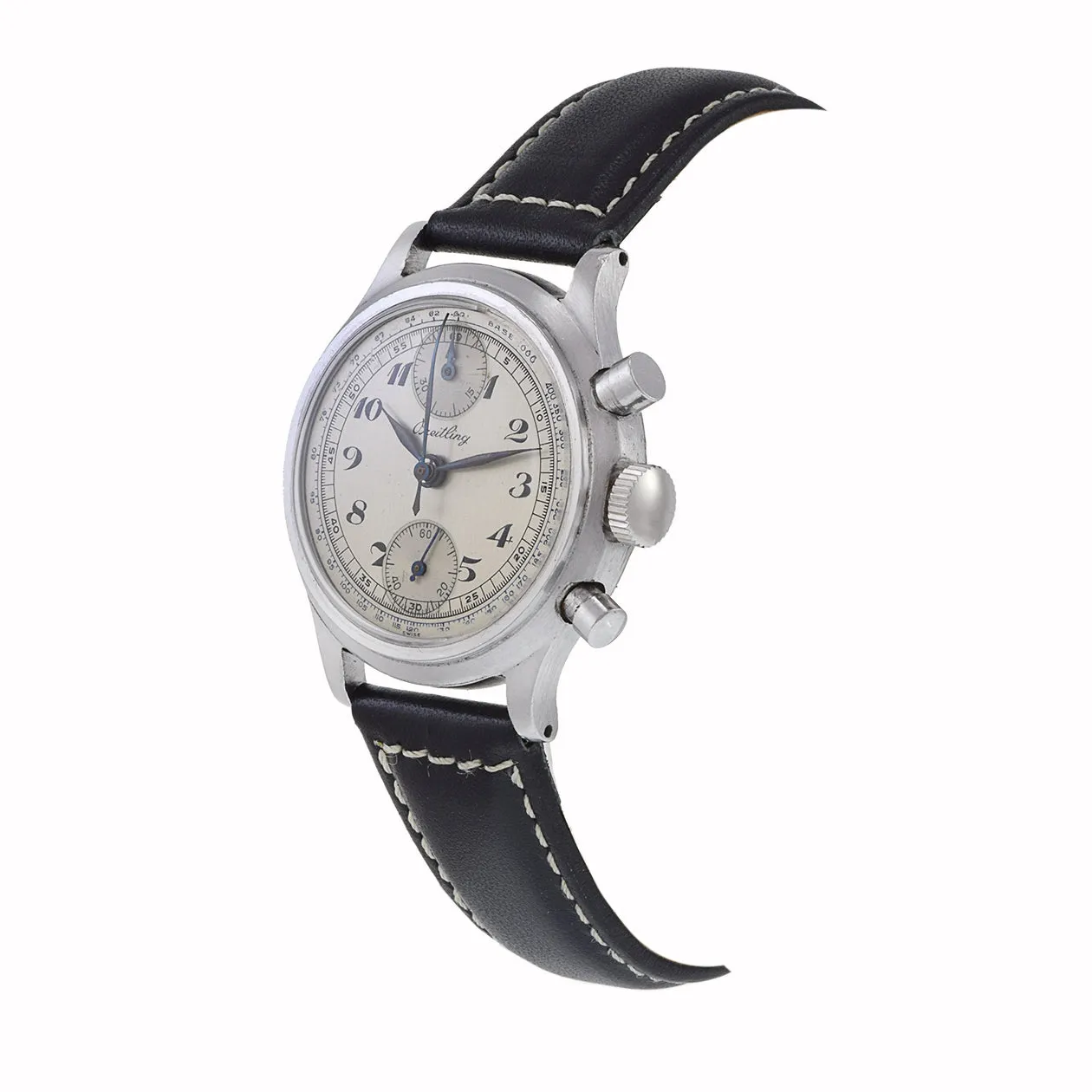 Vintage 1950's Breitling 170 Up Down Chronograph Watch