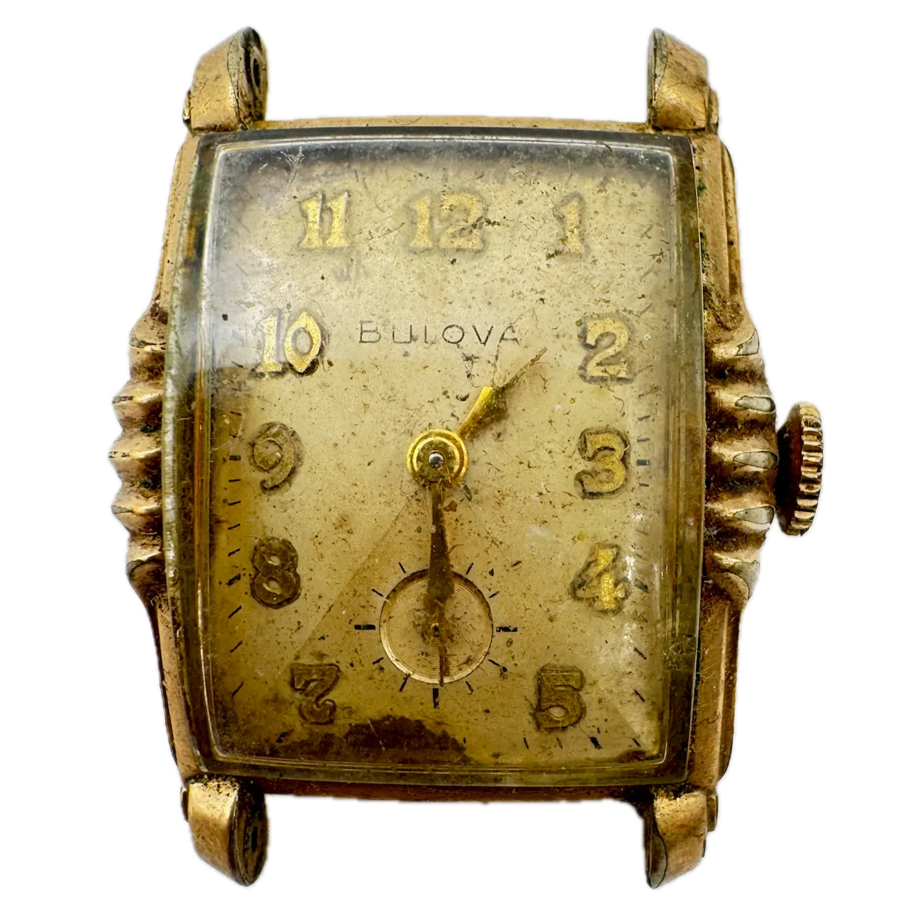 Vintage 1953 Bulova President Men's Mechanical Wristwatch 10 BM USA 10k RGP