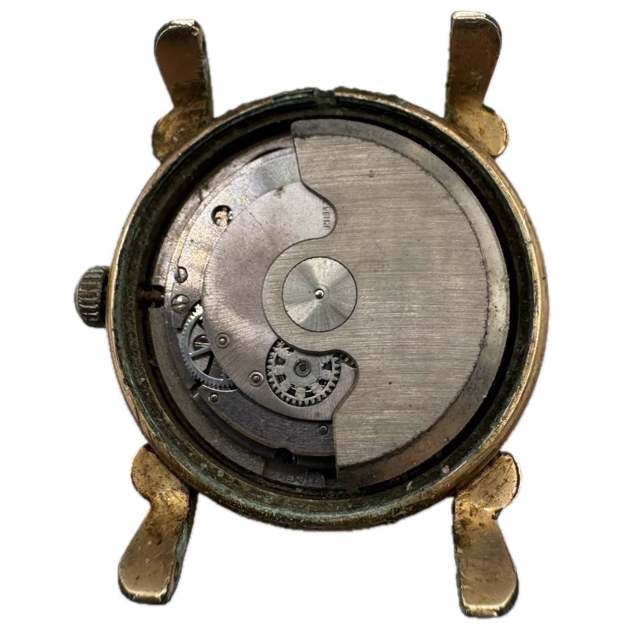 Vintage 1955 Hamilton Men's Automatic Wristwatch ETA 1266 Swiss Wrong Case Back