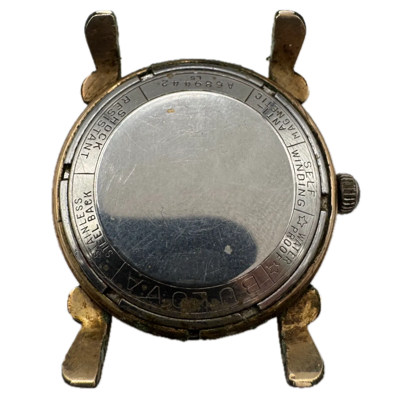 Vintage 1955 Hamilton Men's Automatic Wristwatch ETA 1266 Swiss Wrong Case Back