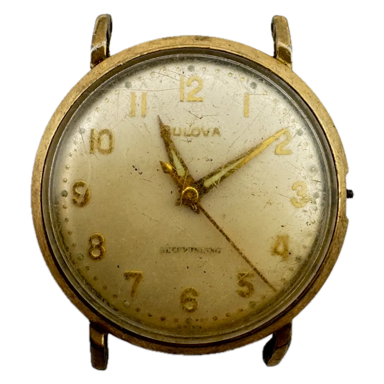 Vintage 1962 Bulova 2383 Jet Clipper Men's Automatic Wristwatch 11 AFAC Swiss