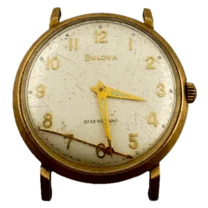 Vintage 1962 Bulova American Clipper Men's Automatic Wristwatch 11 AFAC Swiss