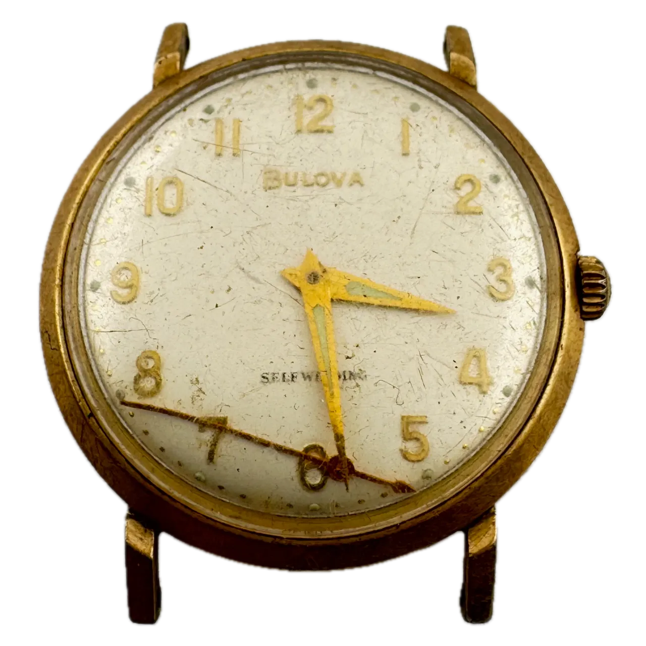 Vintage 1962 Bulova American Clipper Men's Automatic Wristwatch 11 AFAC Swiss