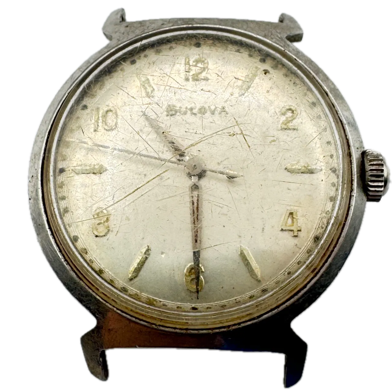 Vintage 1963 Bulova 2382 Jet Clipper Men's Automatic Wristwatch 11 AFAC