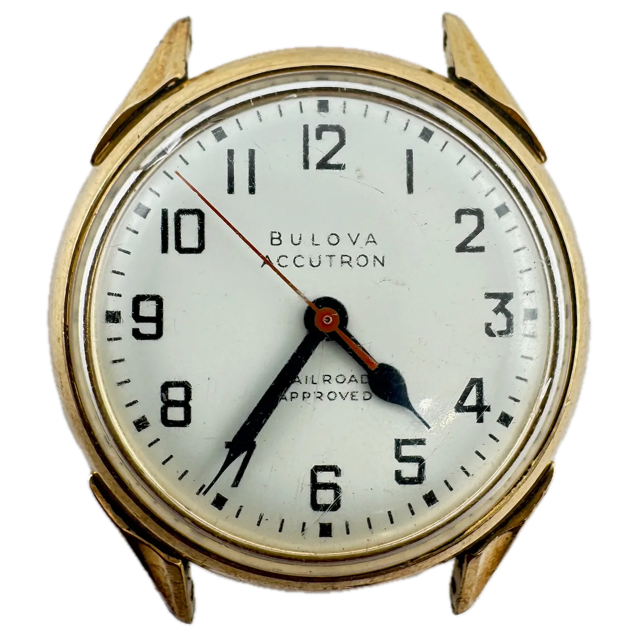 Vintage 1968 Accutron Railroad Approved Men's Tuning Fork Wristwatch 214