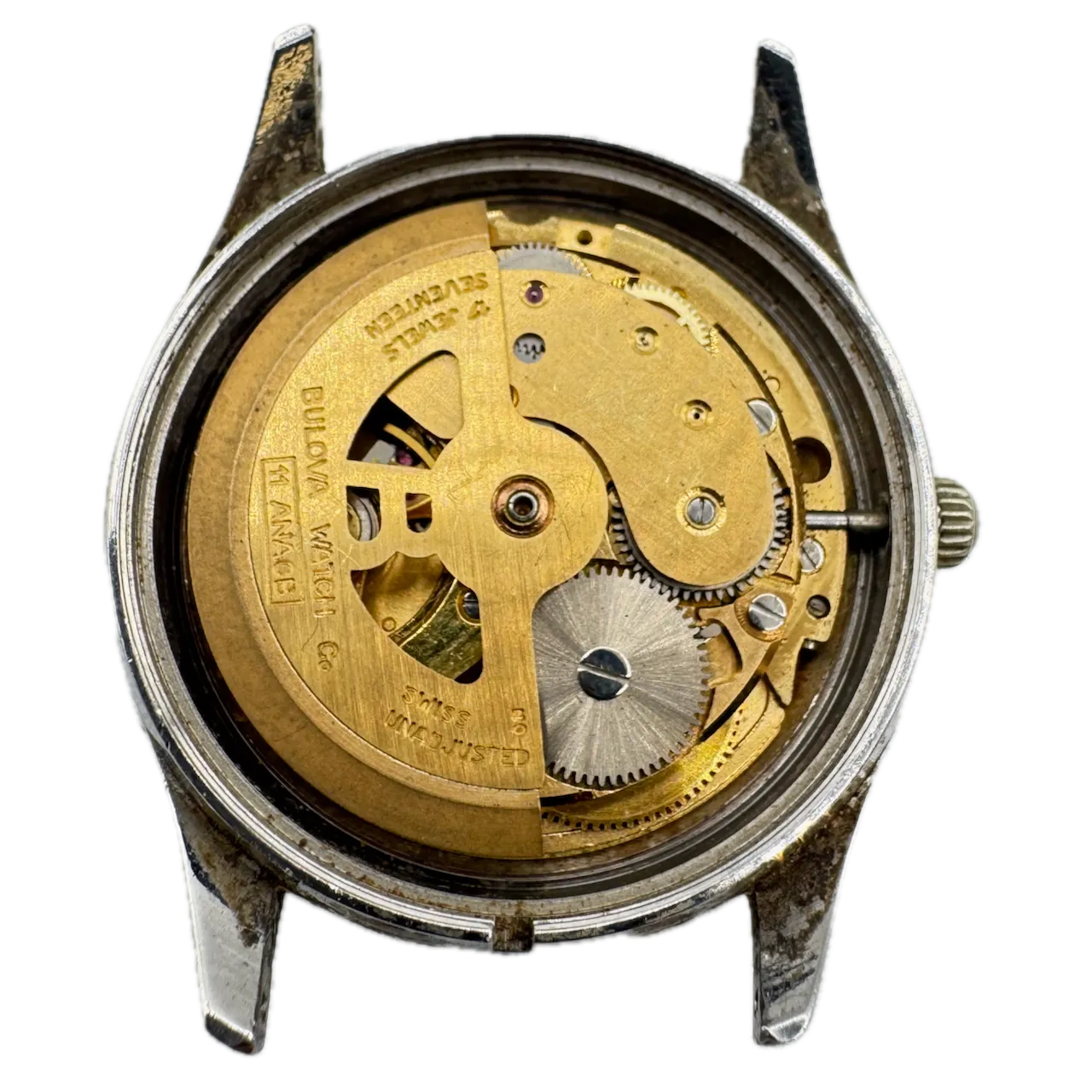 Vintage 1969 Bulova 2962 Sea King Men's Automatic Wristwatch 11 ANACB Steel