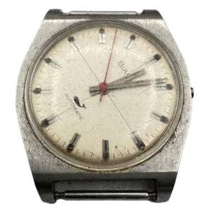Vintage 1970 Bulova 2997 Crosshair Sea King Men's Automatic Wristwatch 11 ANAC