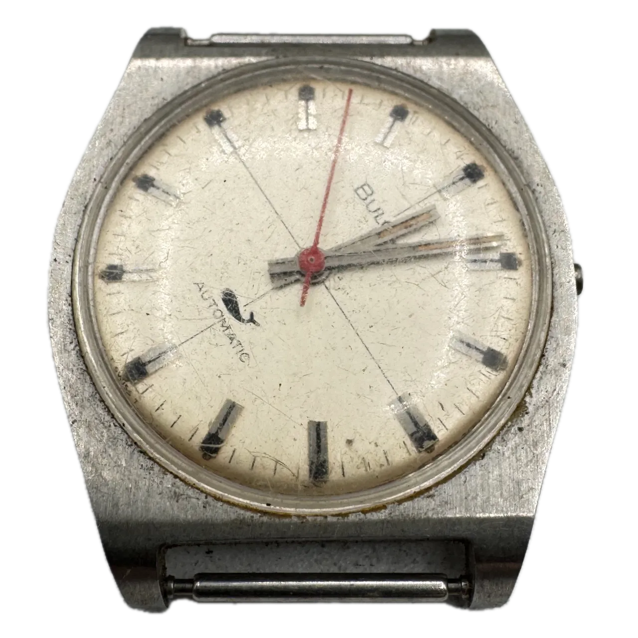 Vintage 1970 Bulova 2997 Crosshair Sea King Men's Automatic Wristwatch 11 ANAC