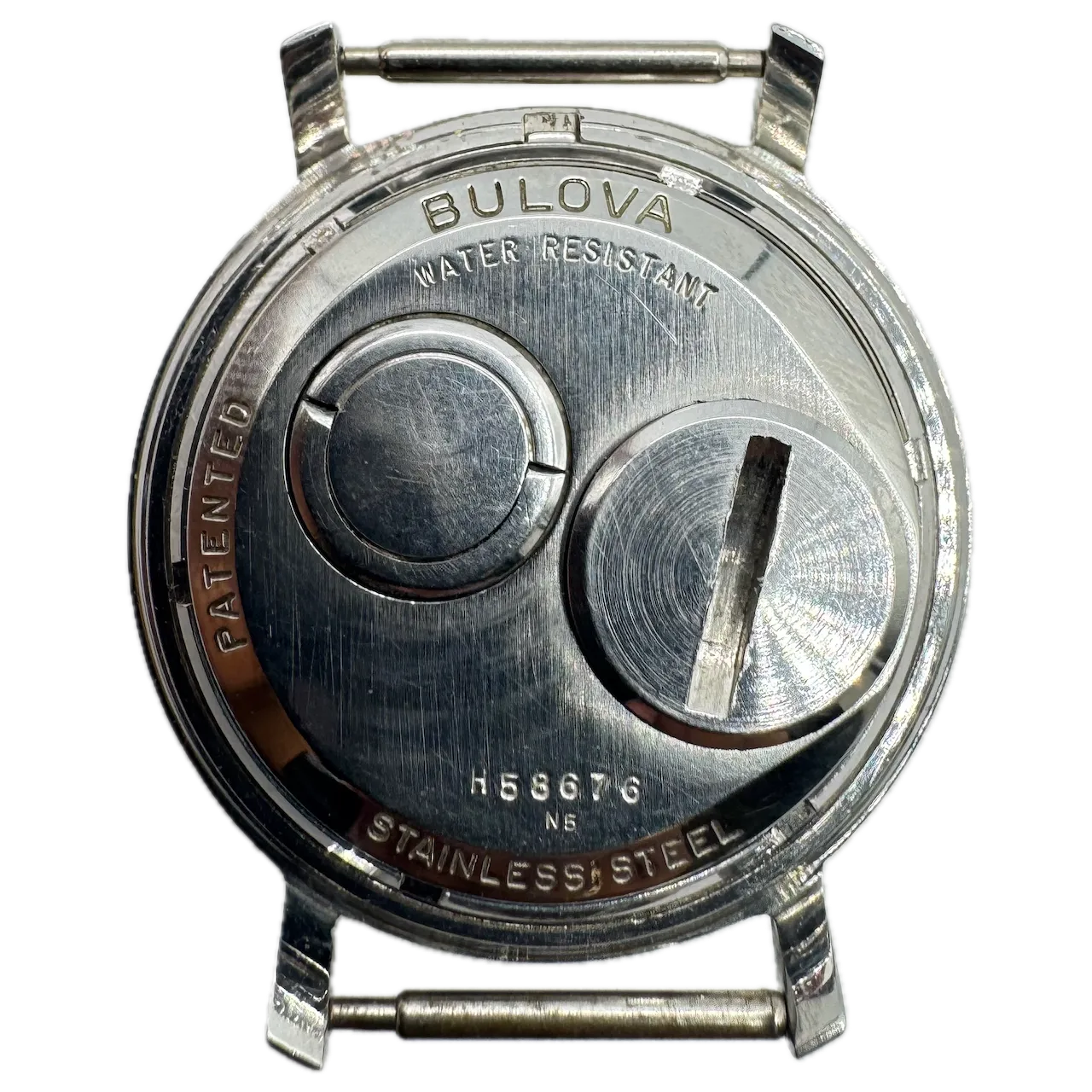 Vintage 1975 Accutron Railroad Approved Men's Tuning Fork Wristwatch 214 Steel