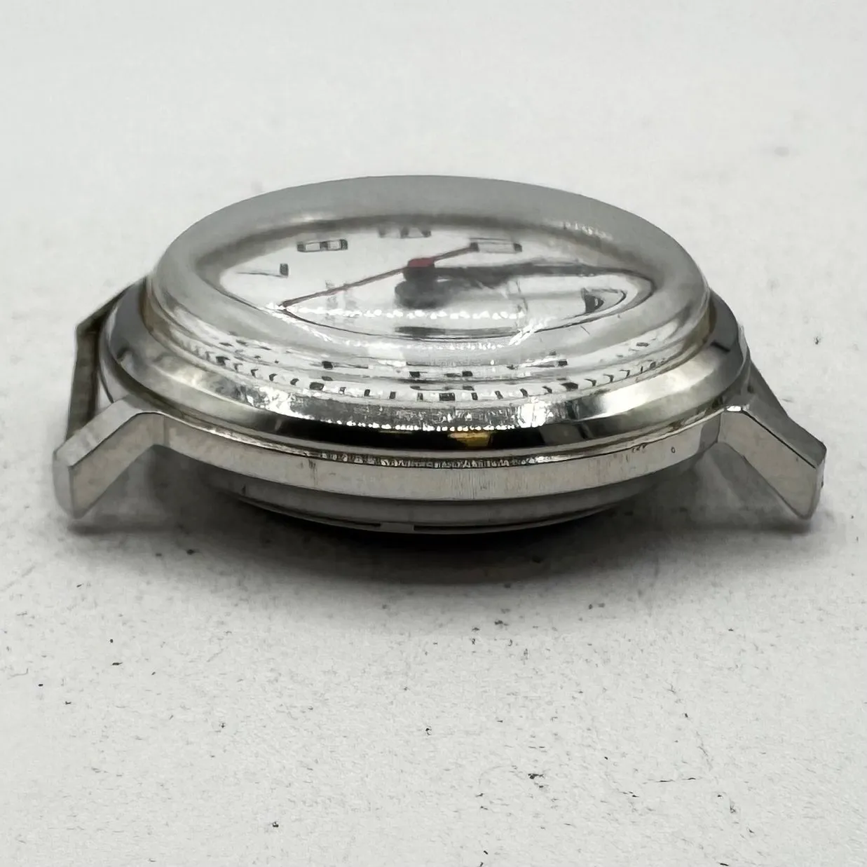 Vintage 1975 Accutron Railroad Approved Men's Tuning Fork Wristwatch 214 Steel