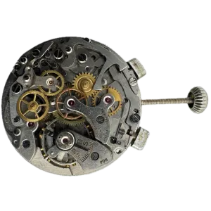 Vintage 31mm Aureole Chronograph Men's Wristwatch Movement Landeron 51 Swiss