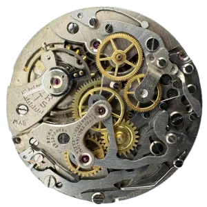 Vintage 31mm Bovet Bi-Compax Chronograph Men's Wristwatch Movement Landeron 51