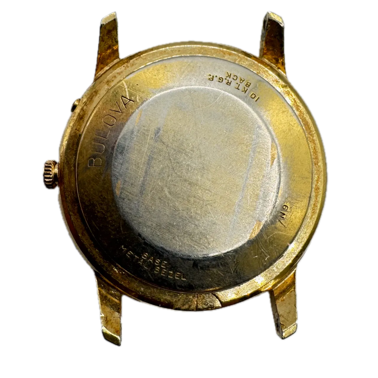 Vintage 33mm Accutron Alaska Men's Quartz Wristwatch USA 10k RGP & Gold Tone