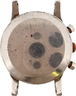 Vintage 35mm Wittnauer Men's Chronograph Wristwatch Venus 188 Stainless Steel