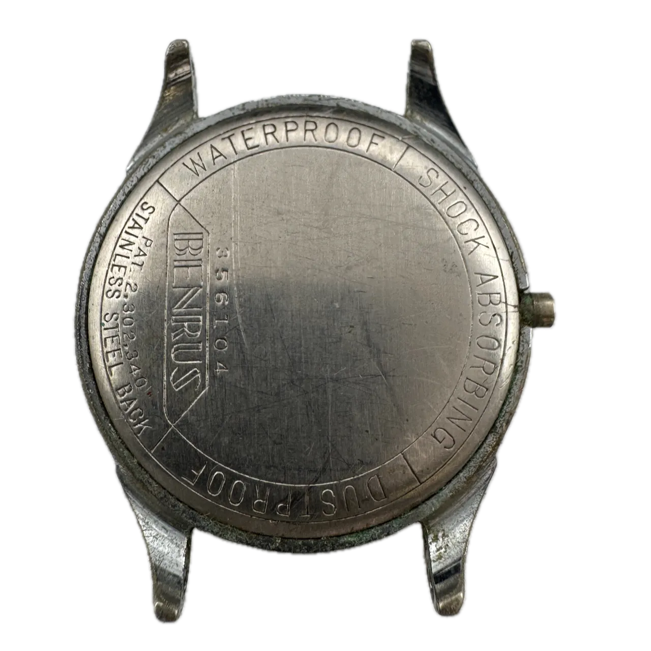 Vintage Benrus Copper Shock Absorber Men's Automatic Wristwatch Swiss