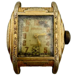 Vintage Benrus Stepped Art Deco Men's Mechanical Wristwatch M 10 Swiss
