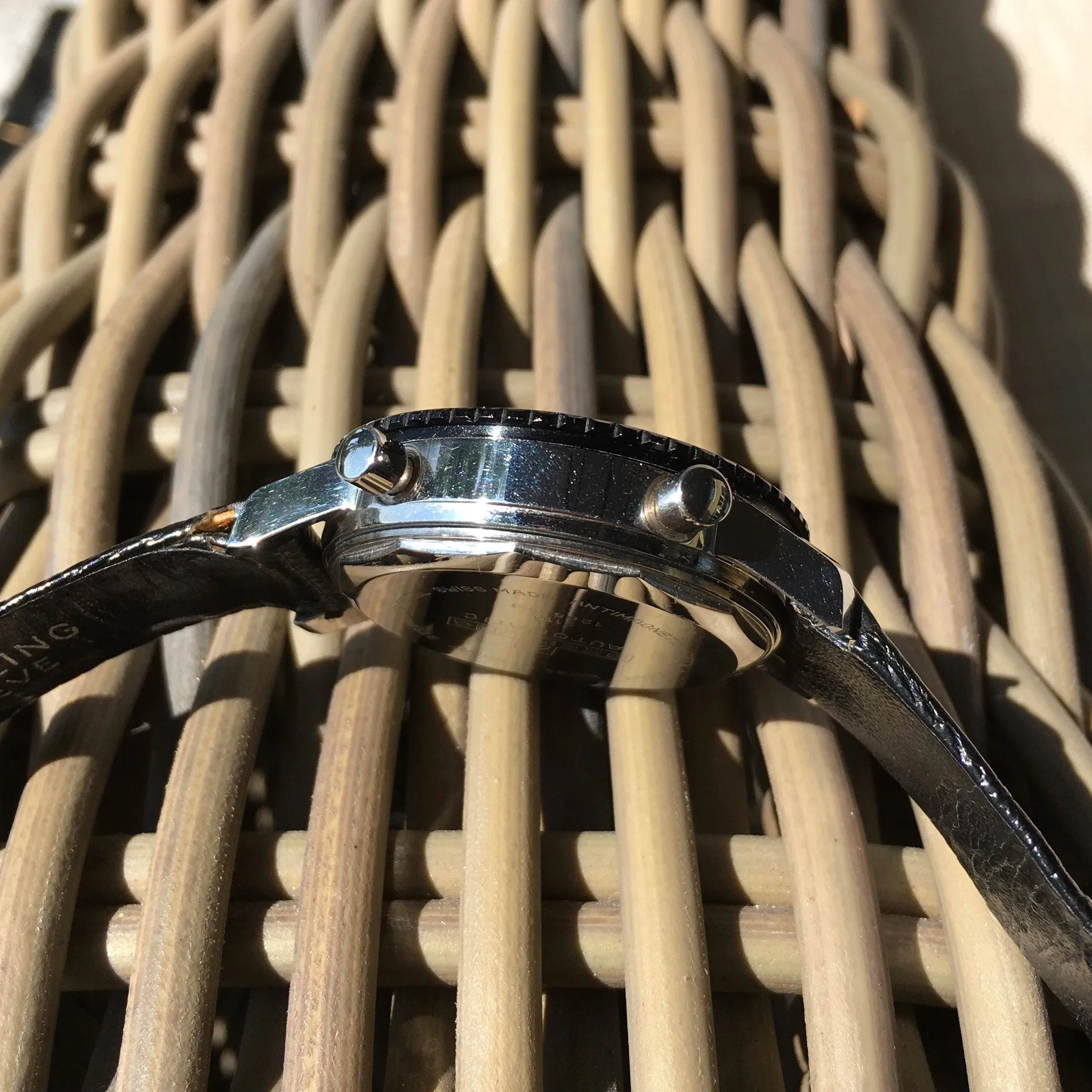 Vintage Breitling Chrono Matic 2110 Steel Cal. 11 Automatic Steel Watch
