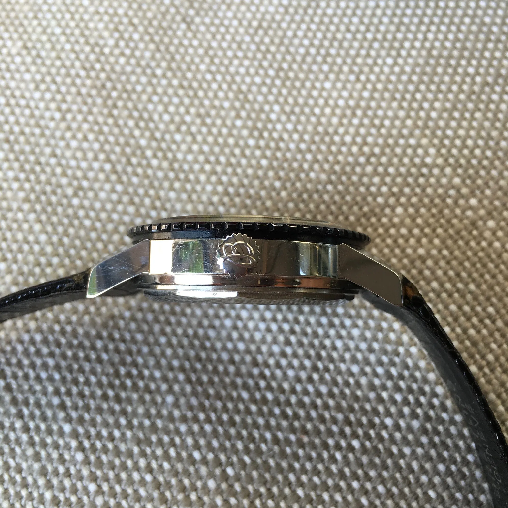 Vintage Breitling Chrono Matic 2110 Steel Cal. 11 Automatic Steel Watch