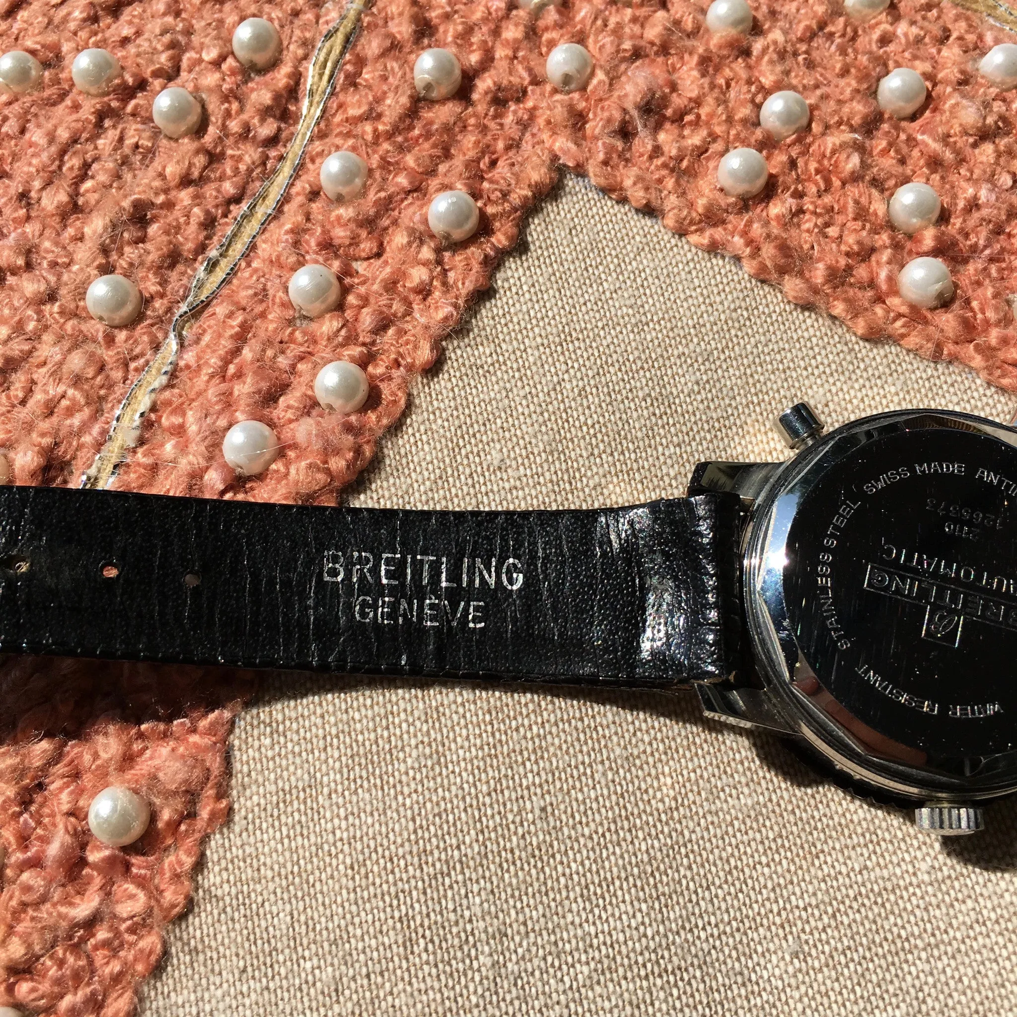 Vintage Breitling Chrono Matic 2110 Steel Cal. 11 Automatic Steel Watch