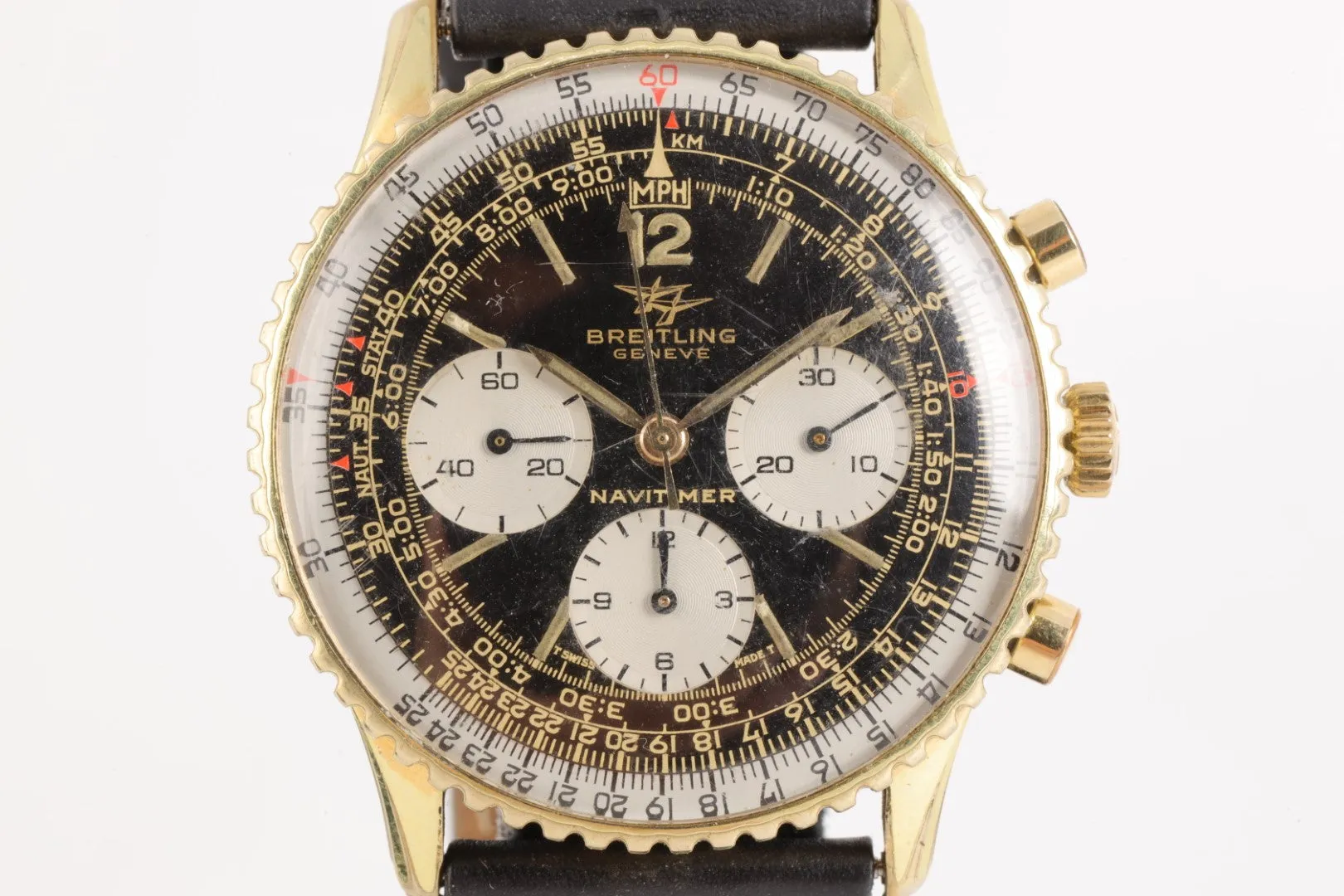 Vintage! Breitling Navitimer 809 41mm Men's Watch
